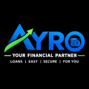 ayro financial logo on black